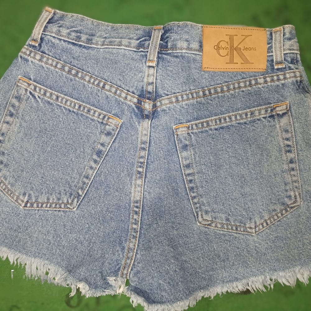 Calvin Klein Women's Blue Denim Shorts